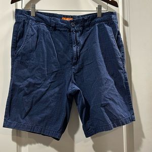 𝅺JOE Fresh men’s Bermuda shorts fine polka dot pattern shorts pockets size 32
